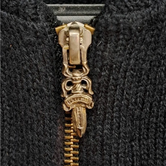 Chrome Hearts Zip Up Sweater - Picture 4 of 6